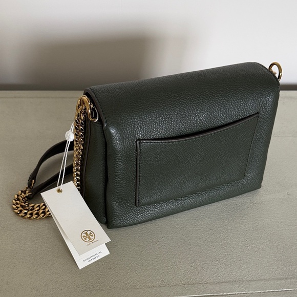 Tory Burch Kira Pebbled Small in Poblano (green) - Picture 4 of 6